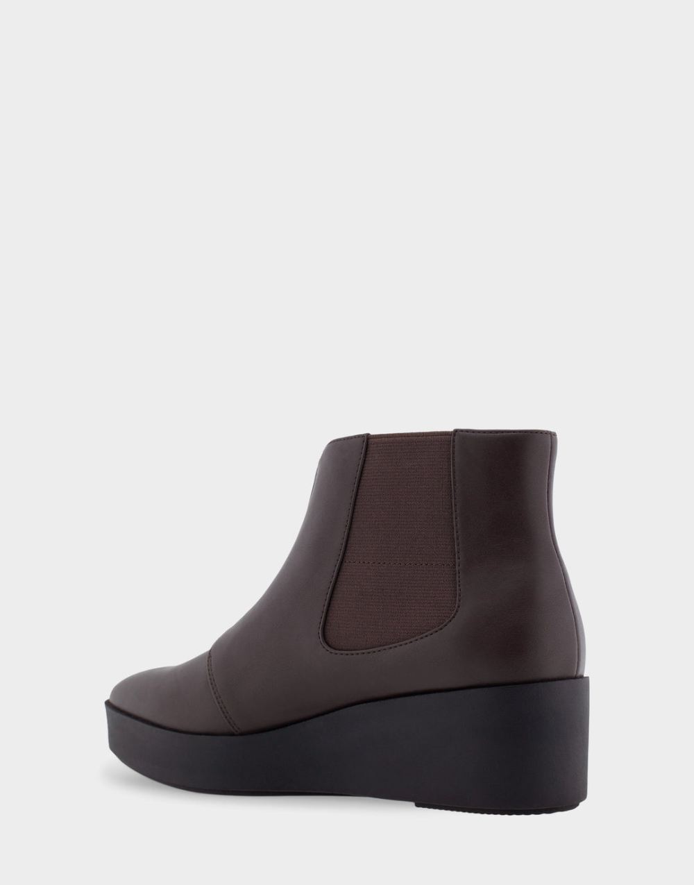 Women's | Carin Java Faux Leather Wedge Heel Ankle Boot