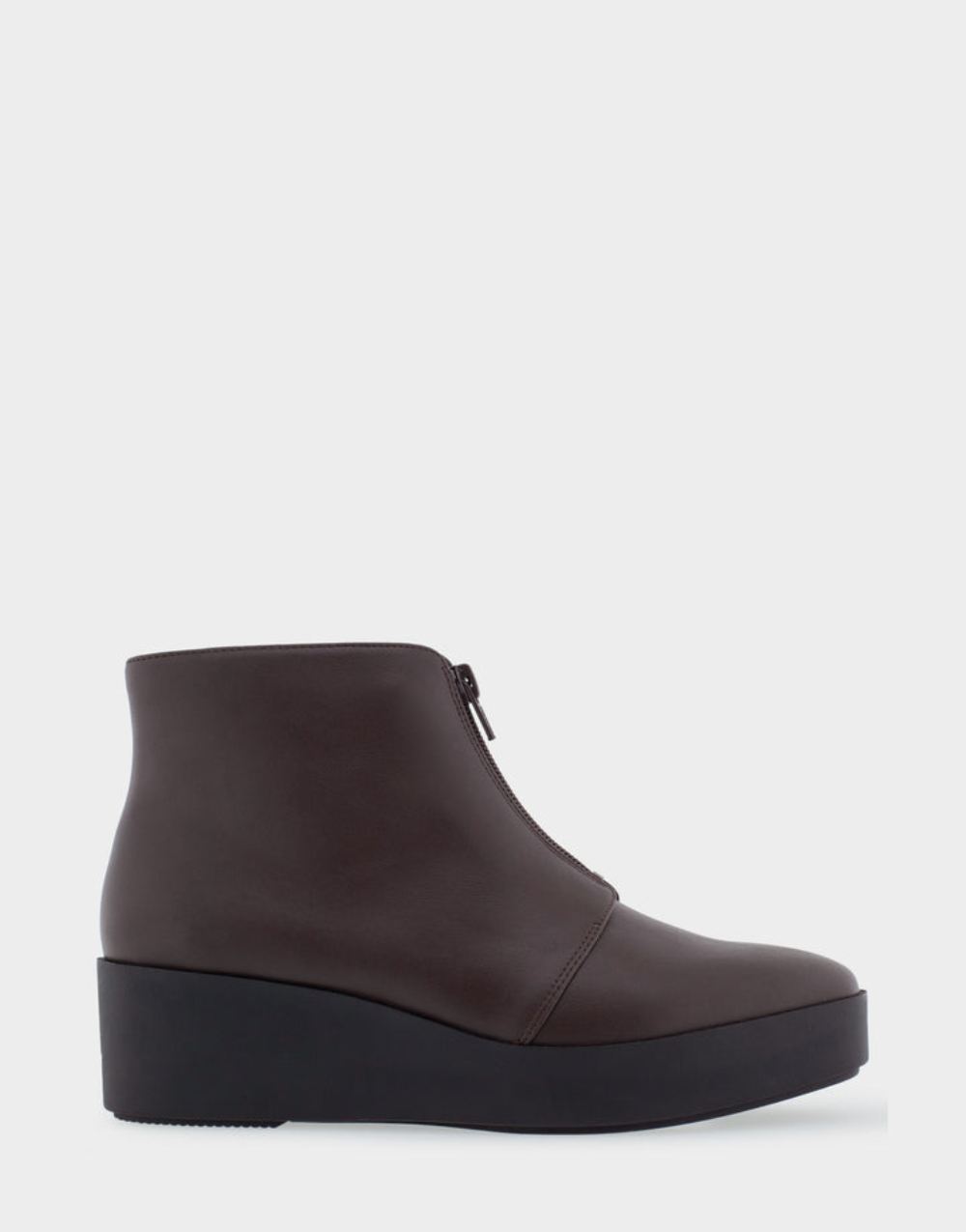 Women's | Carin Java Faux Leather Wedge Heel Ankle Boot