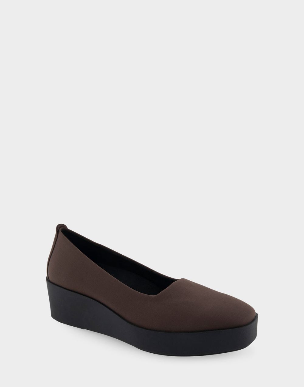 Women's | Cowley Java Stretch Gabardine Fabric Flatform Shoe