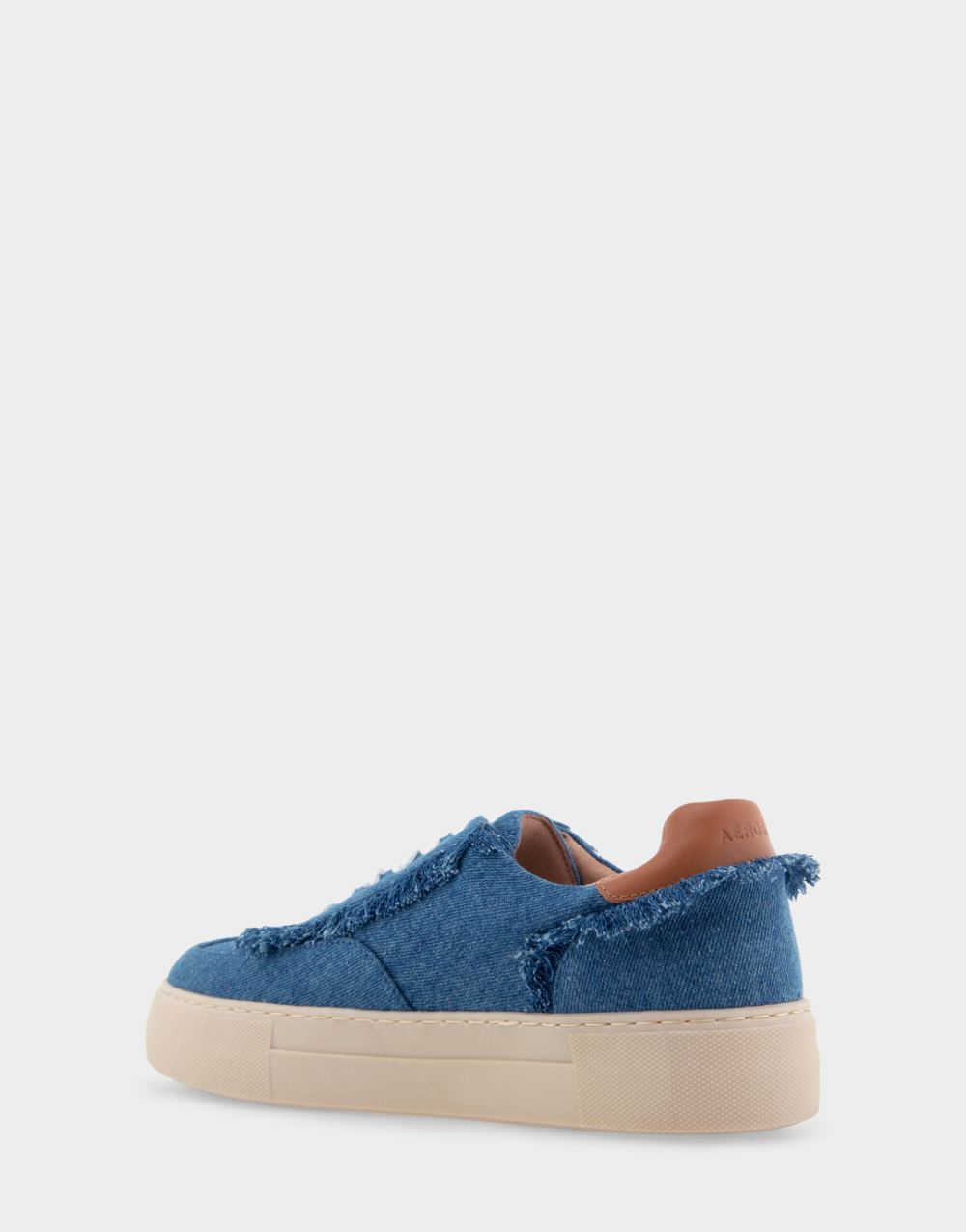 Women's | Bramston Denim Blue Lace Up Flatform Sneaker