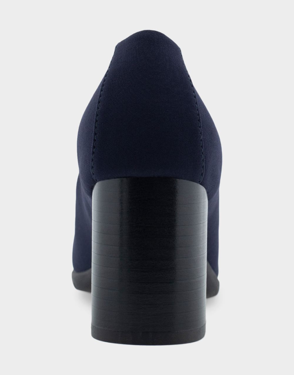 Women's | Midnight Navy Stretch Mid Heel Pump