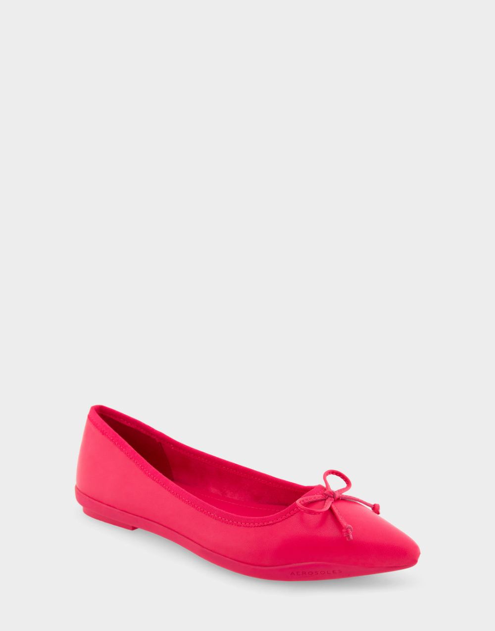 Women's | Dumas Virtual Pink Leather Point Toe Flat