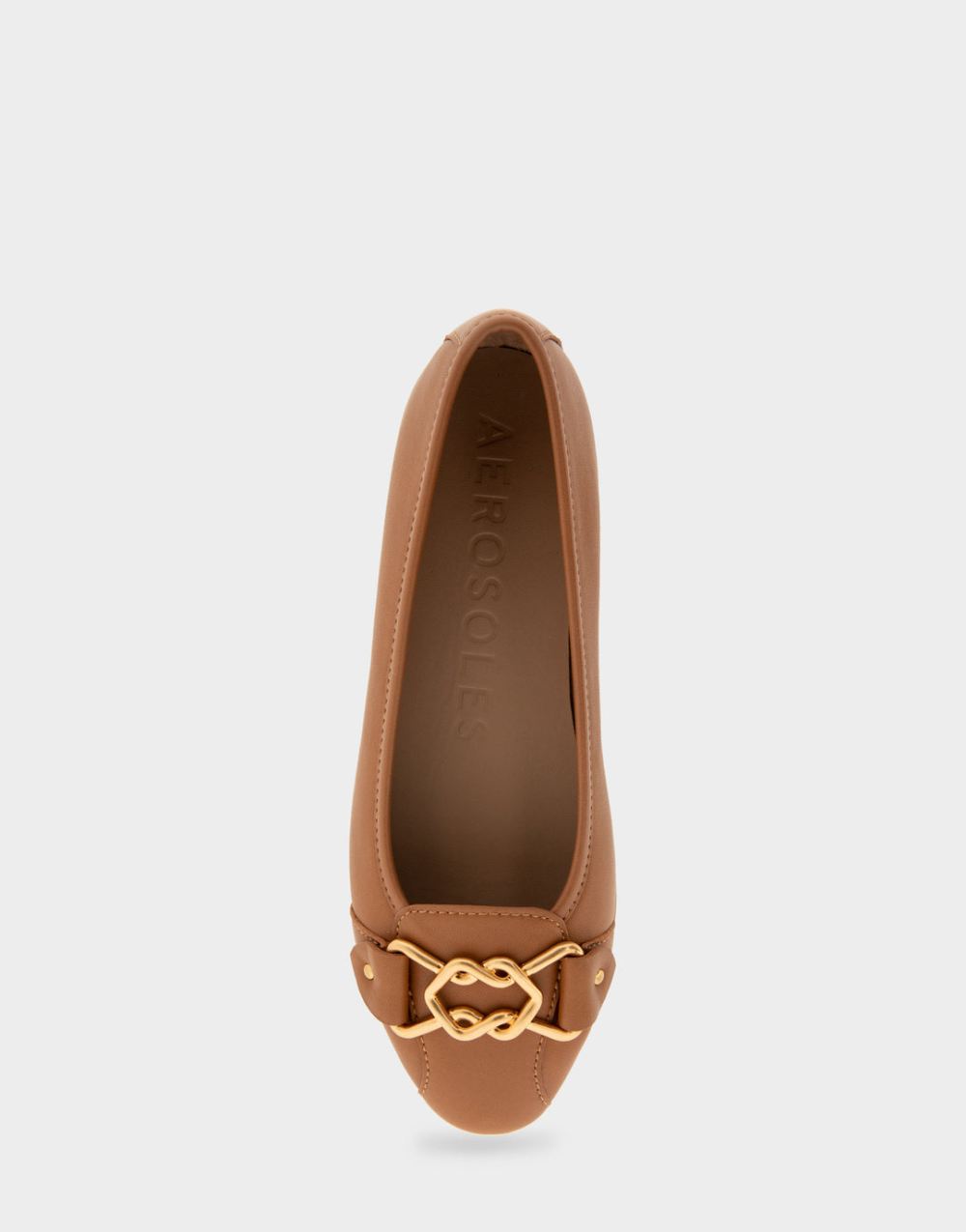 Women's | Bia Tan Genuine Leather Ornamented Flat