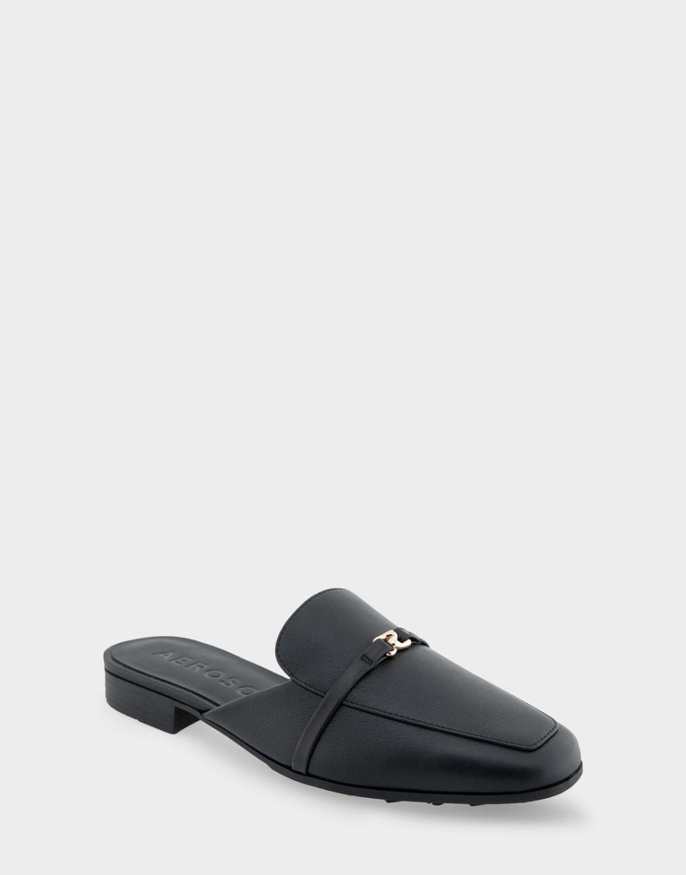 Women's | Patchin Black Pebbled Leather Tailored Slip On Loafer