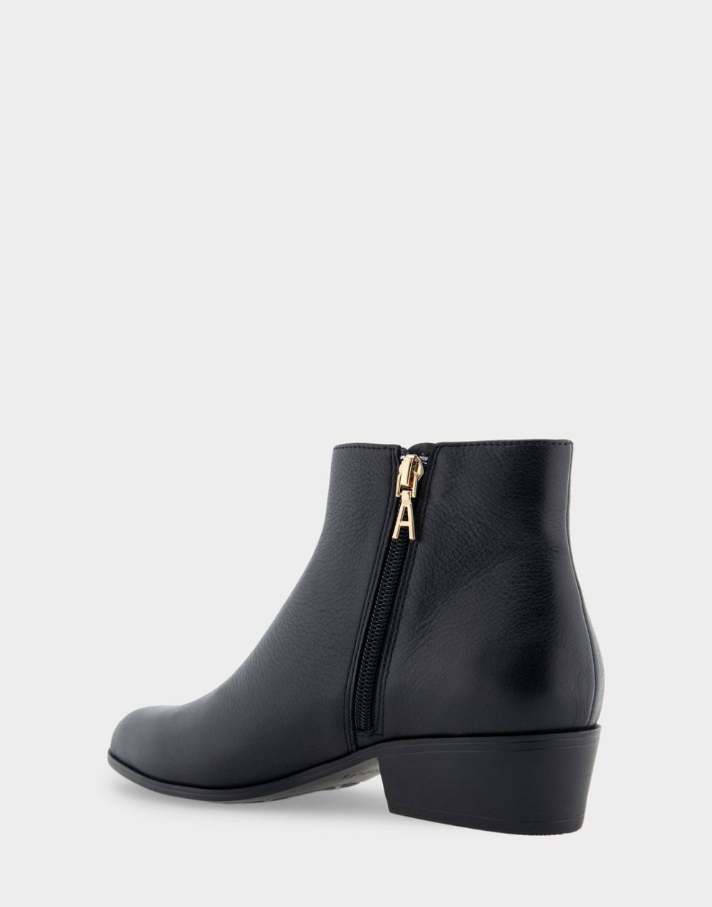 Women's | Cerros Black Genuine Leather Ankle Boot