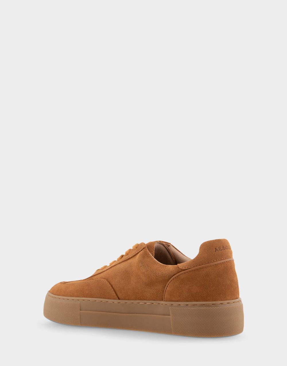 Women's | Bramston Tan Faux Suede Lace Up Flatform Sneaker