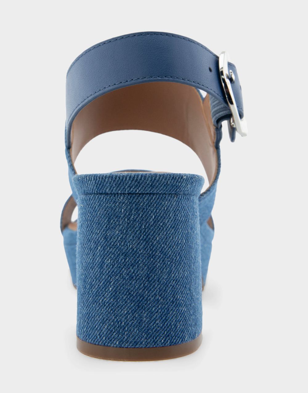 Women's | Camera Blue Denim Platform Sandal