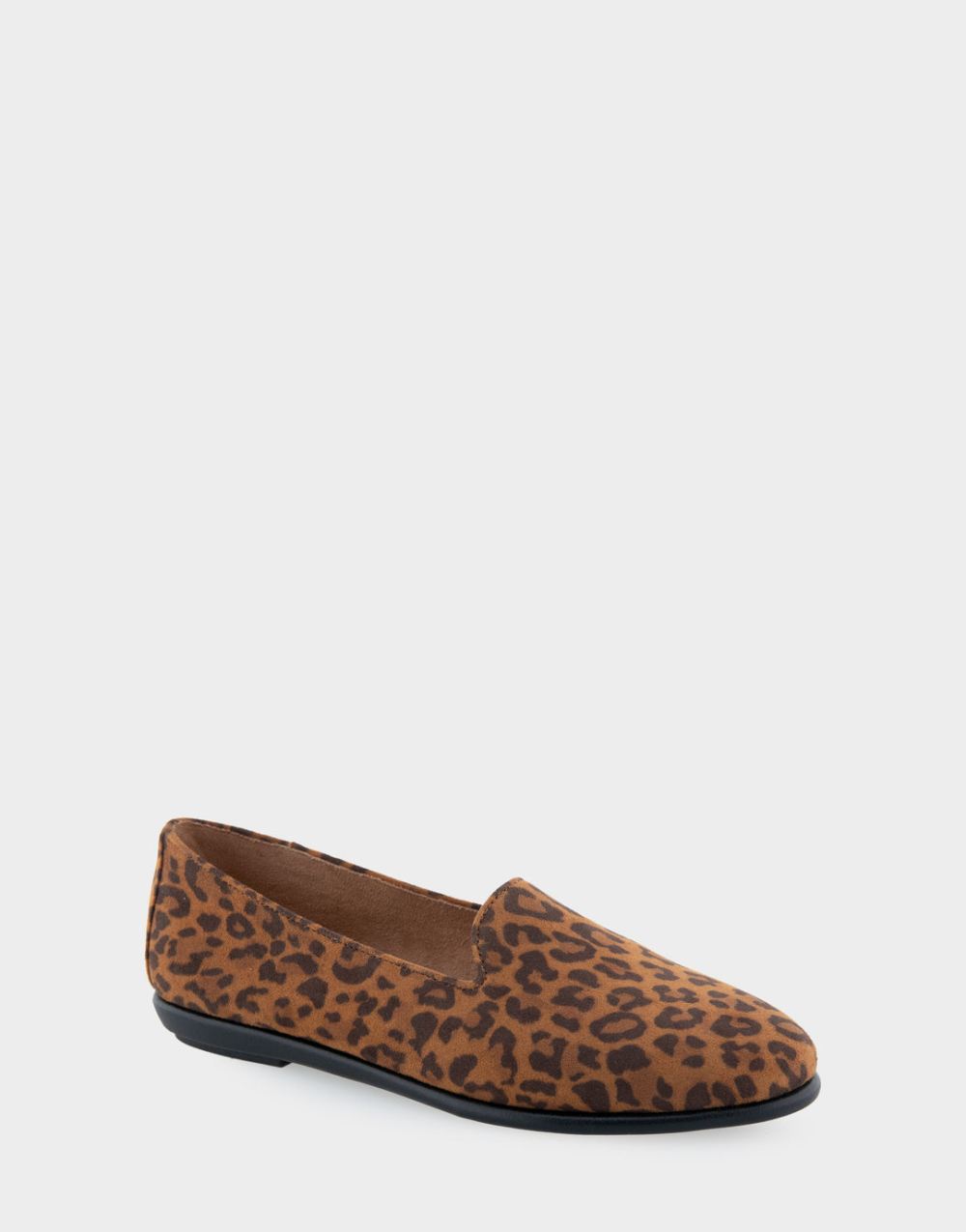 Women's | Betunia Leopard Print Faux Suede Loafer