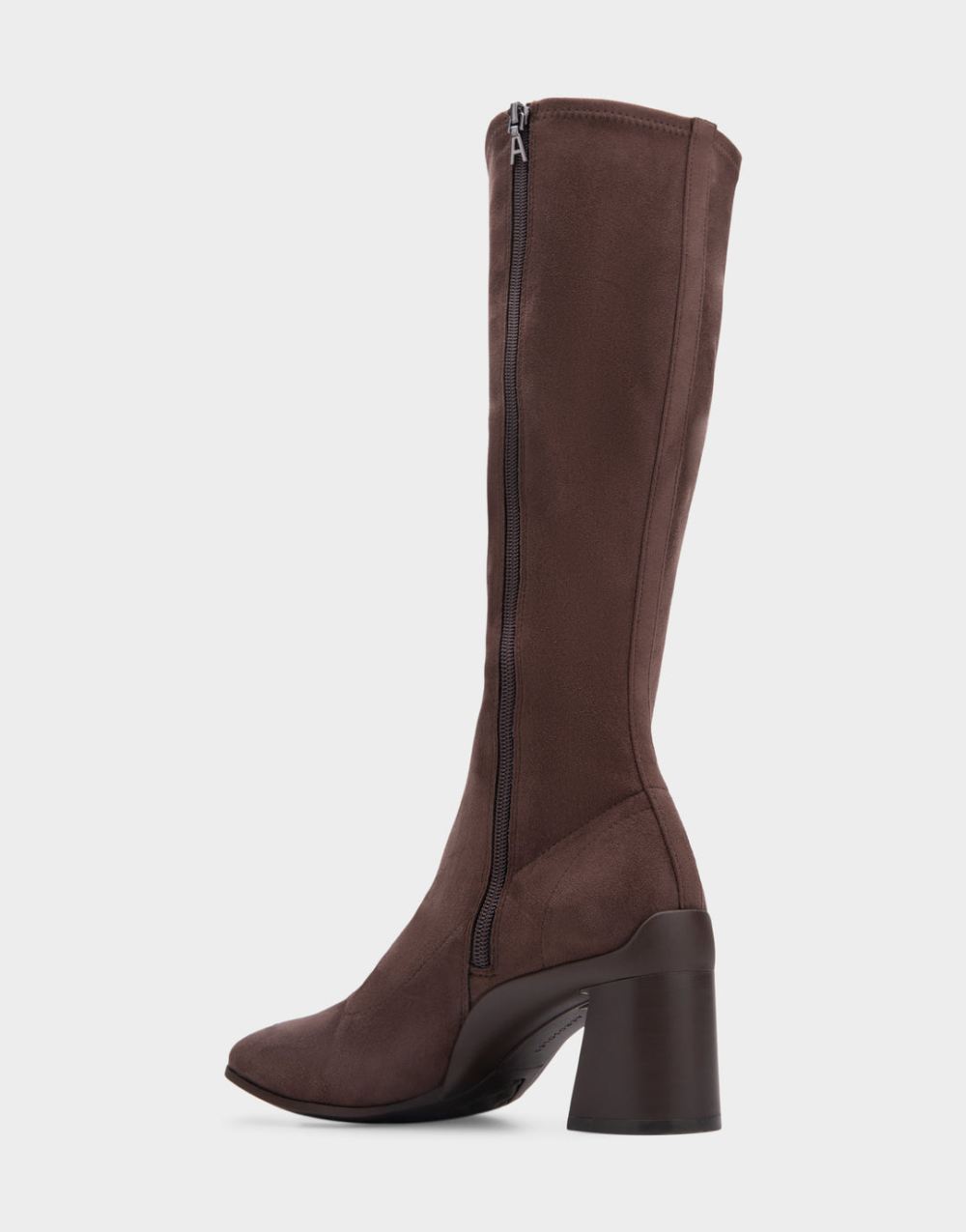 Women's | Centola Java Stretch Faux Suede Sculpted Heel Tall Shaft Boot