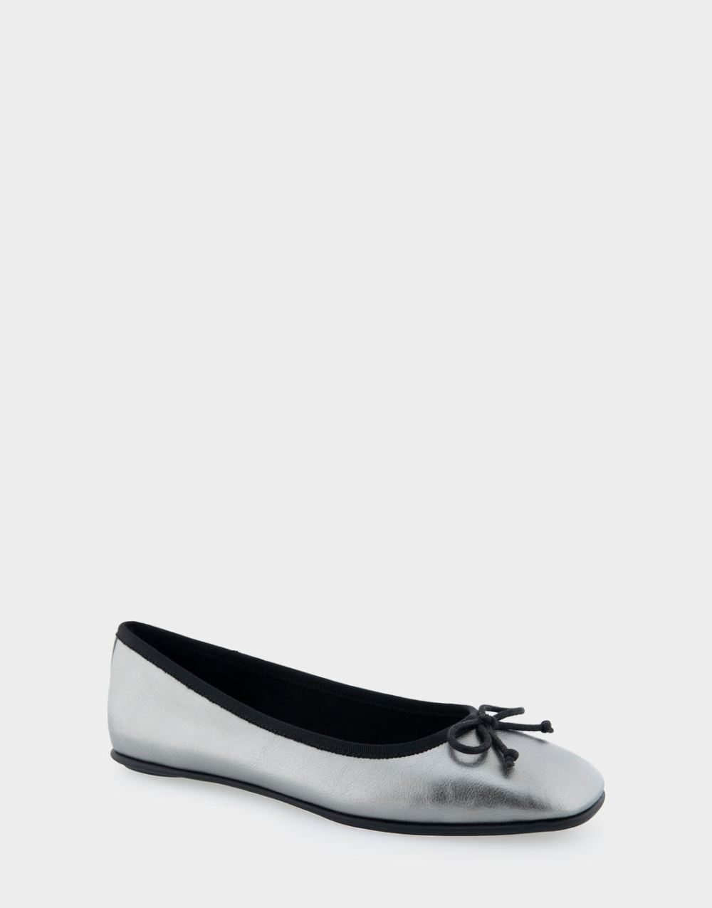 Women's | Catalina Graphite Faux Leather Ballet Flat