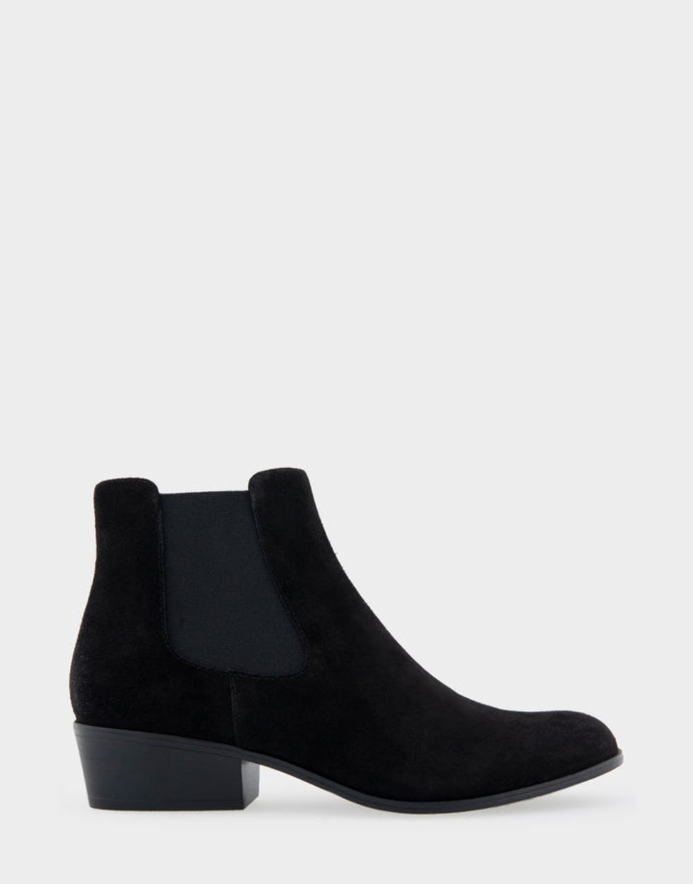 Women's | Cerros Black Genuine Suede Ankle Boot