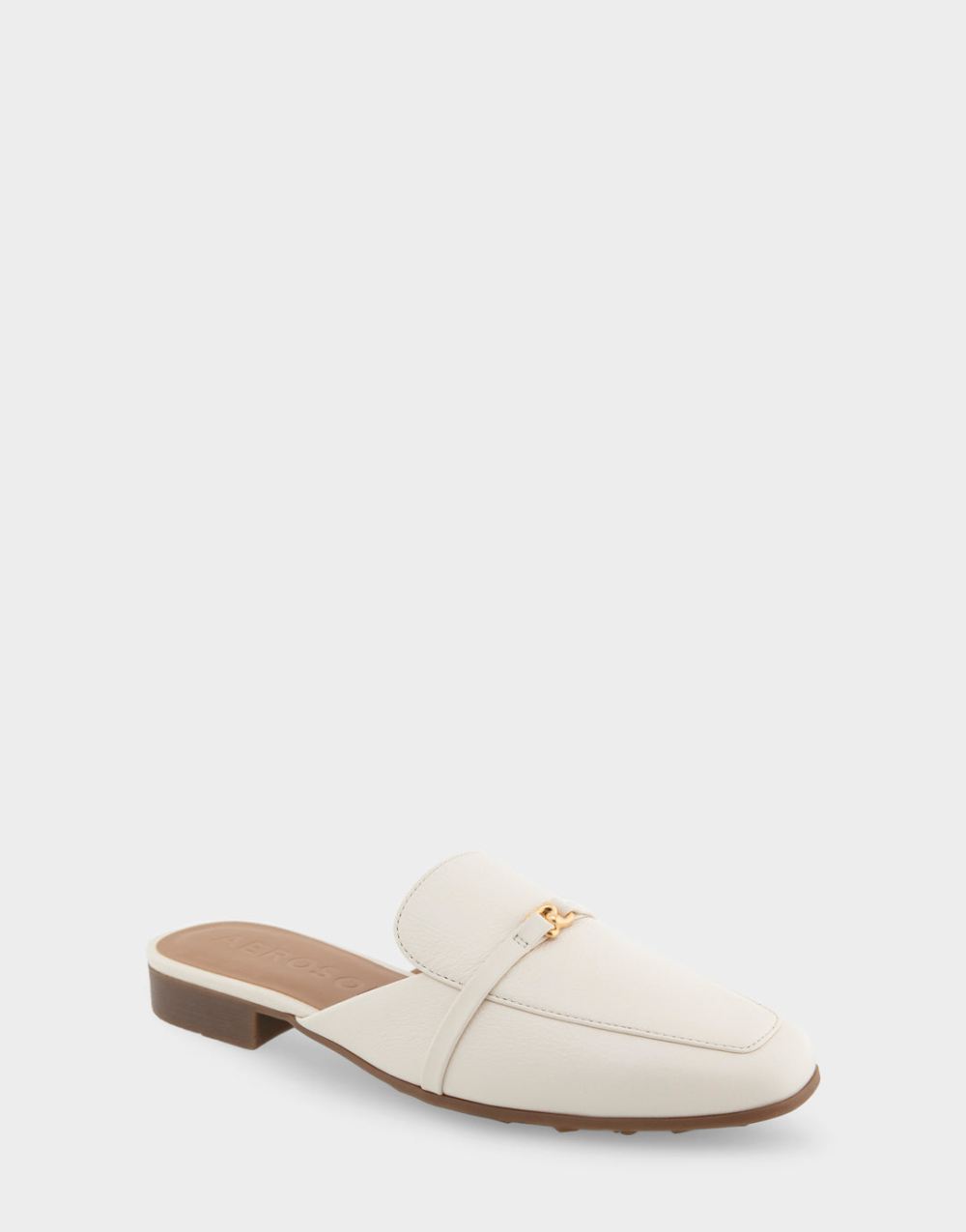 Women's | Patchin Eggnog Pebbled Leather Tailored Slip On Loafer