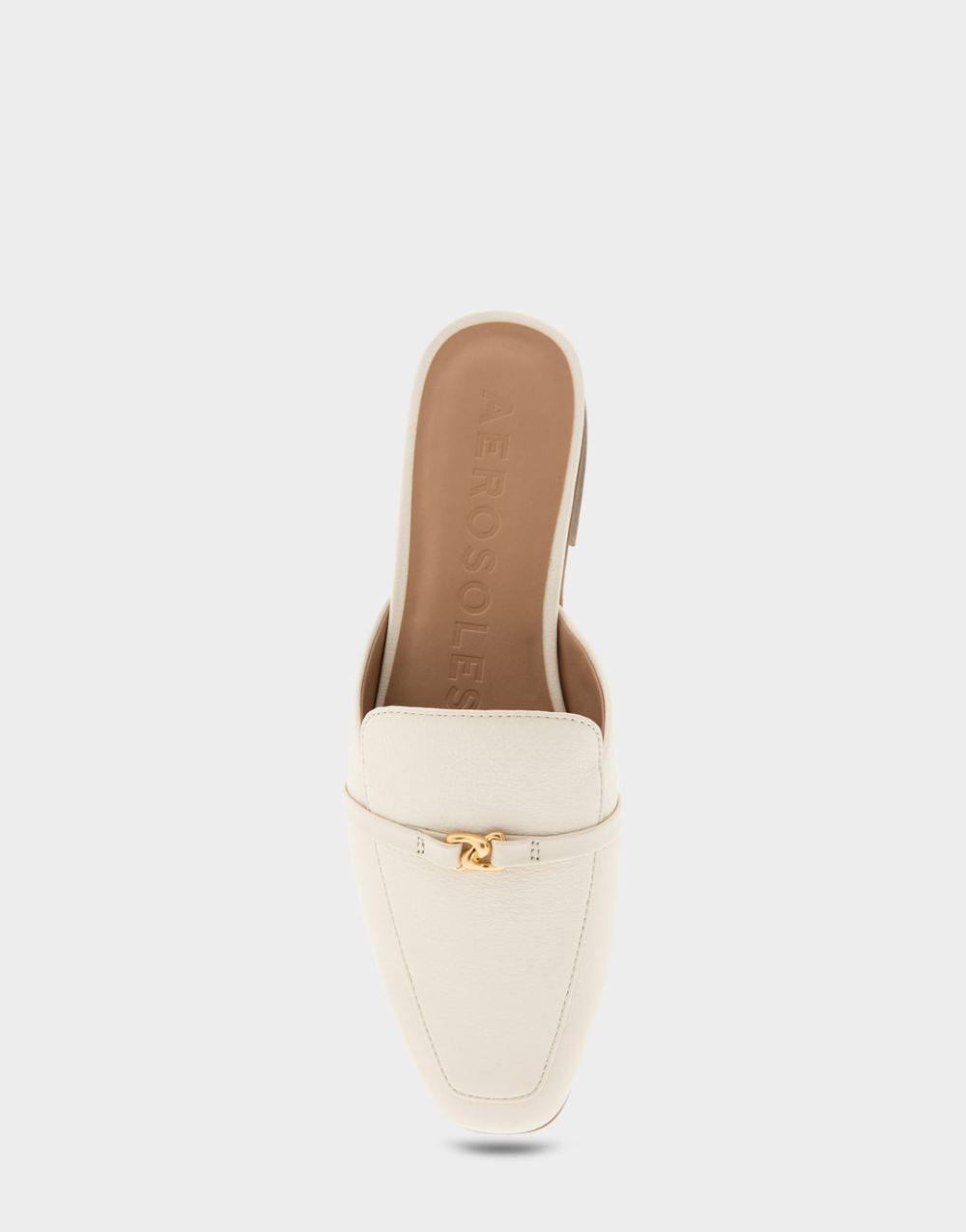 Women's | Patchin Eggnog Pebbled Leather Tailored Slip On Loafer