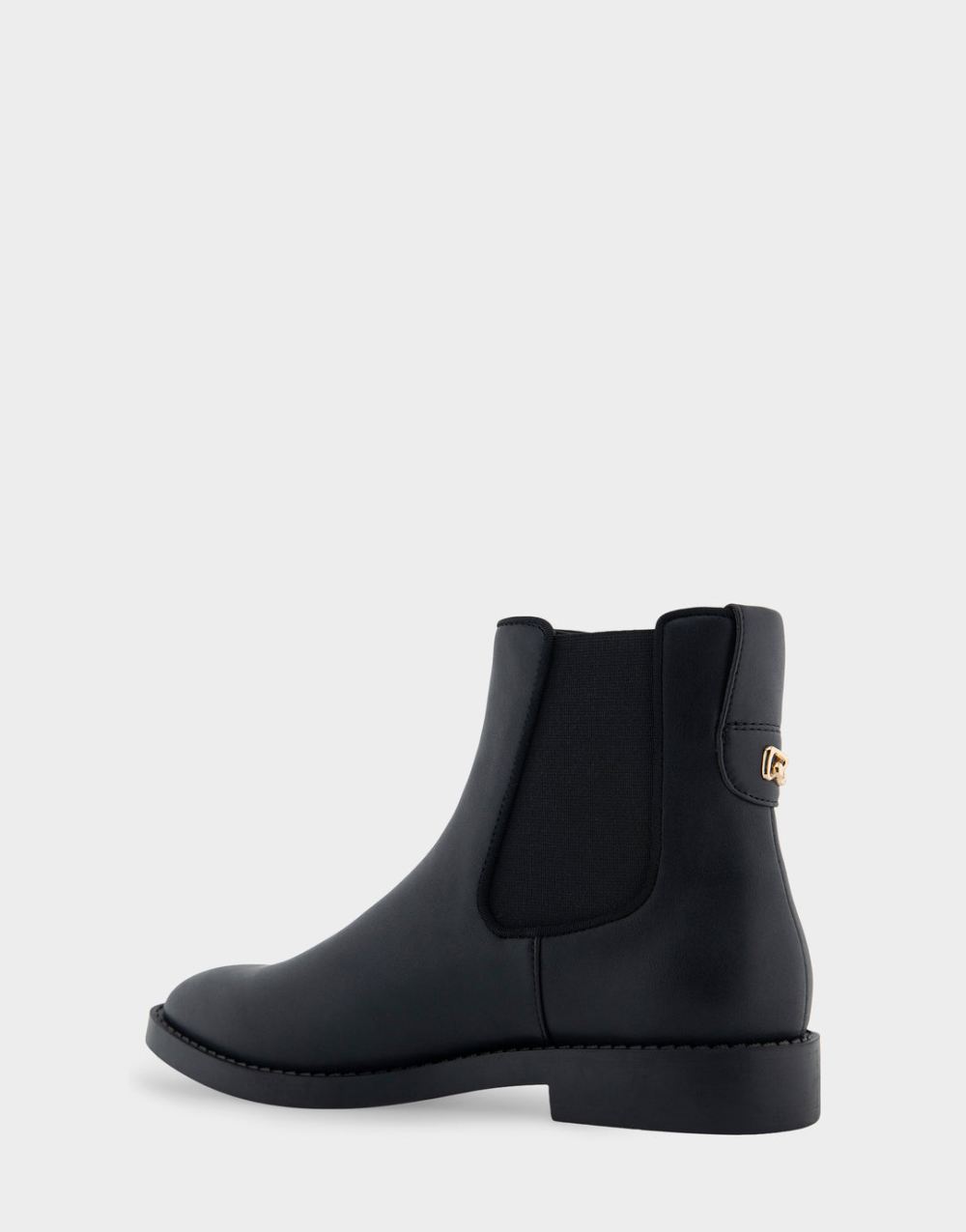 Women's | Tropea Black Faux Leather Ankle Boot