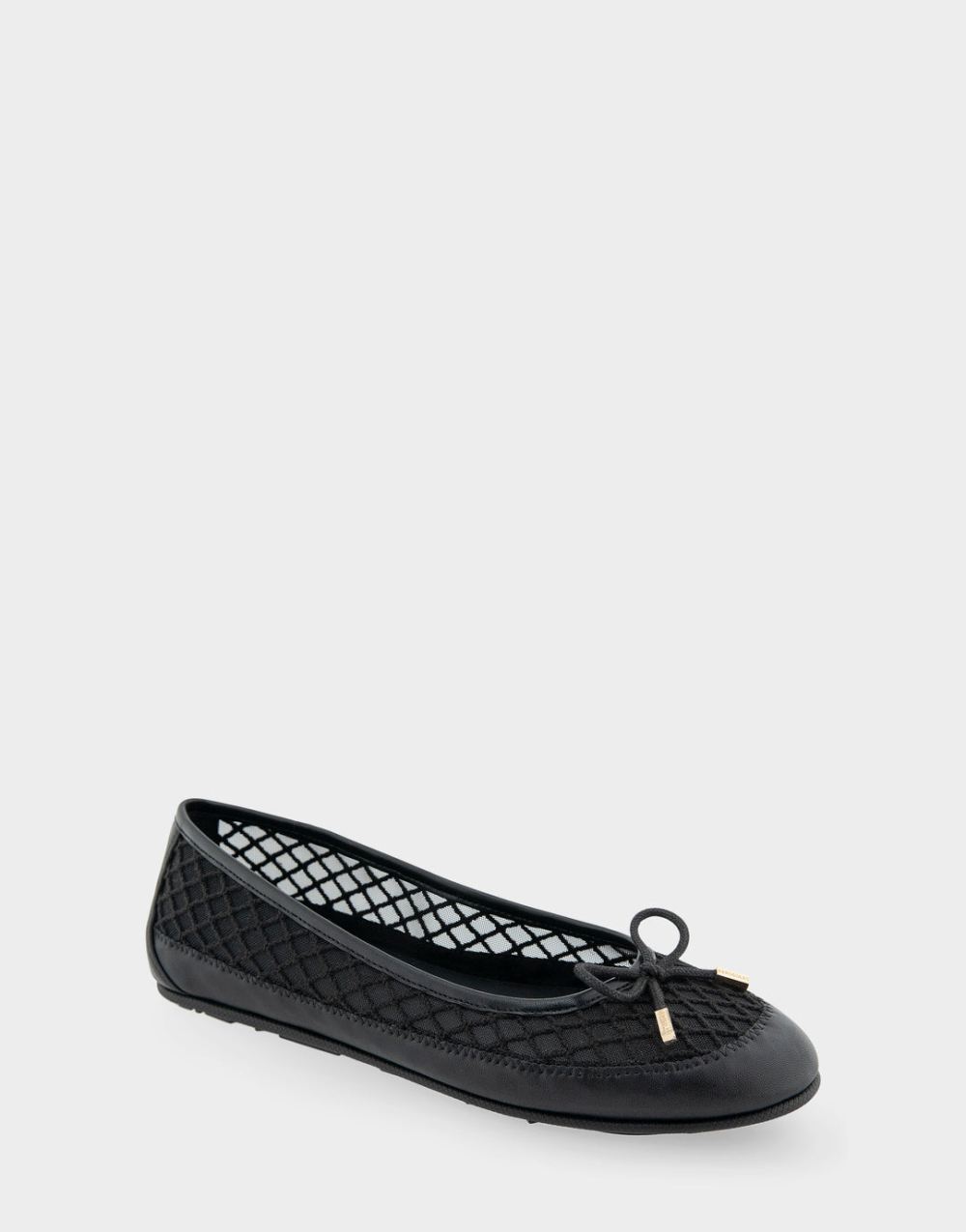 Women's | Palma Black Mesh Mesh Knit Ballet Flat