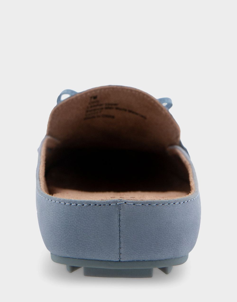 Women's | Cody Dusty Blue Nubuck Leather Slip On Driver