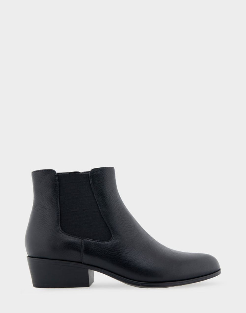 Women's | Cerros Black Genuine Leather Ankle Boot