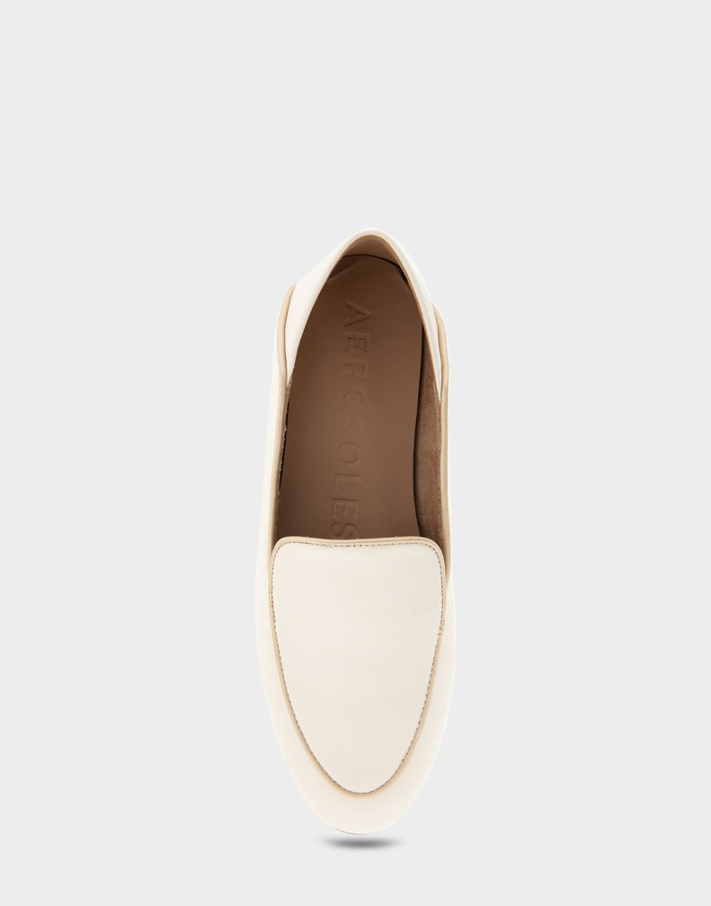 Women's | Bay Eggnog Leather Collapsible Back Loafer