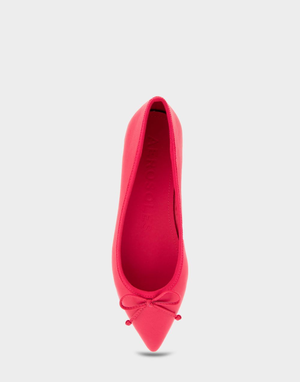 Women's | Dumas Virtual Pink Leather Point Toe Flat