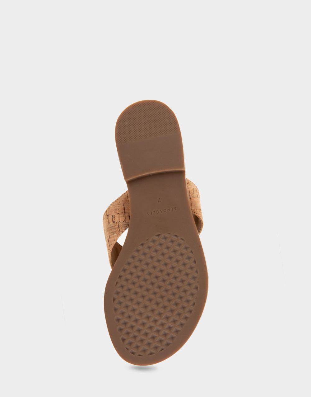 Women's | Galen Cork Ornamented Thong Sandal