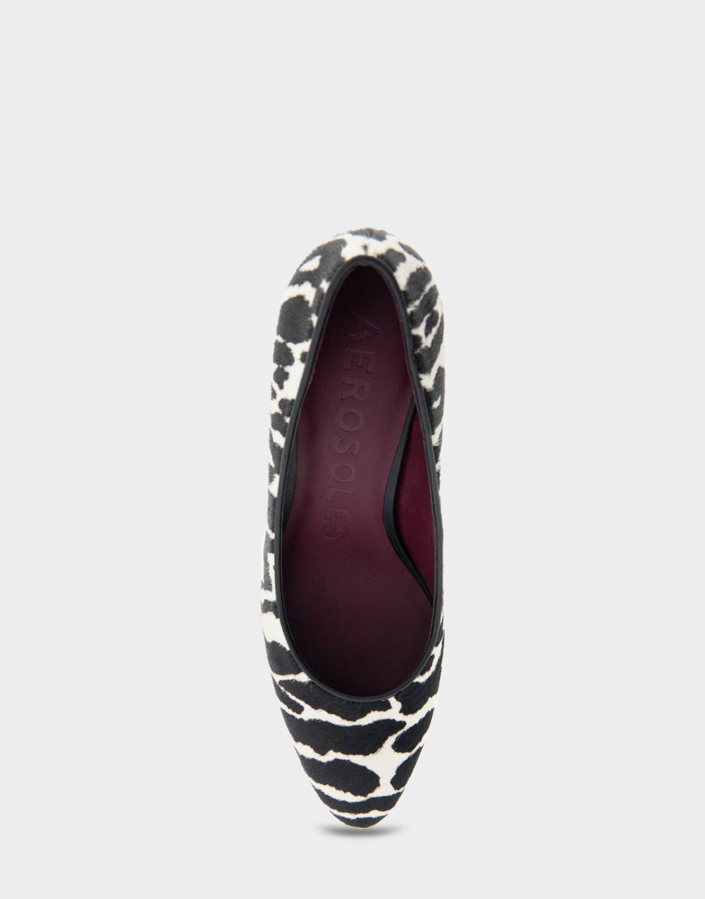 Women's | Betsy Zebra Print Calf Hair Mid Heel Pump