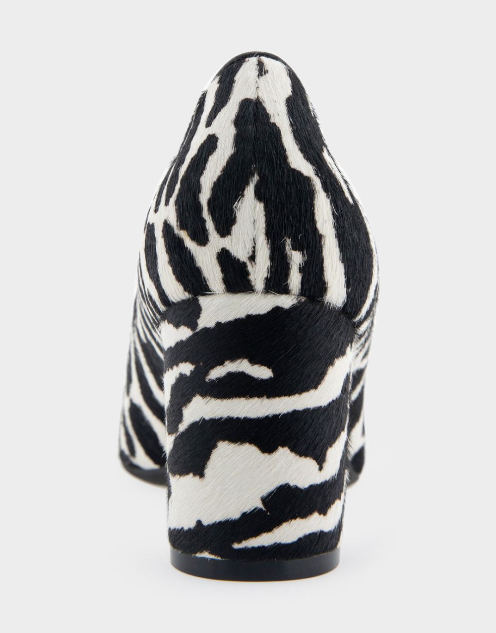 Women's | Betsy Zebra Print Calf Hair Mid Heel Pump