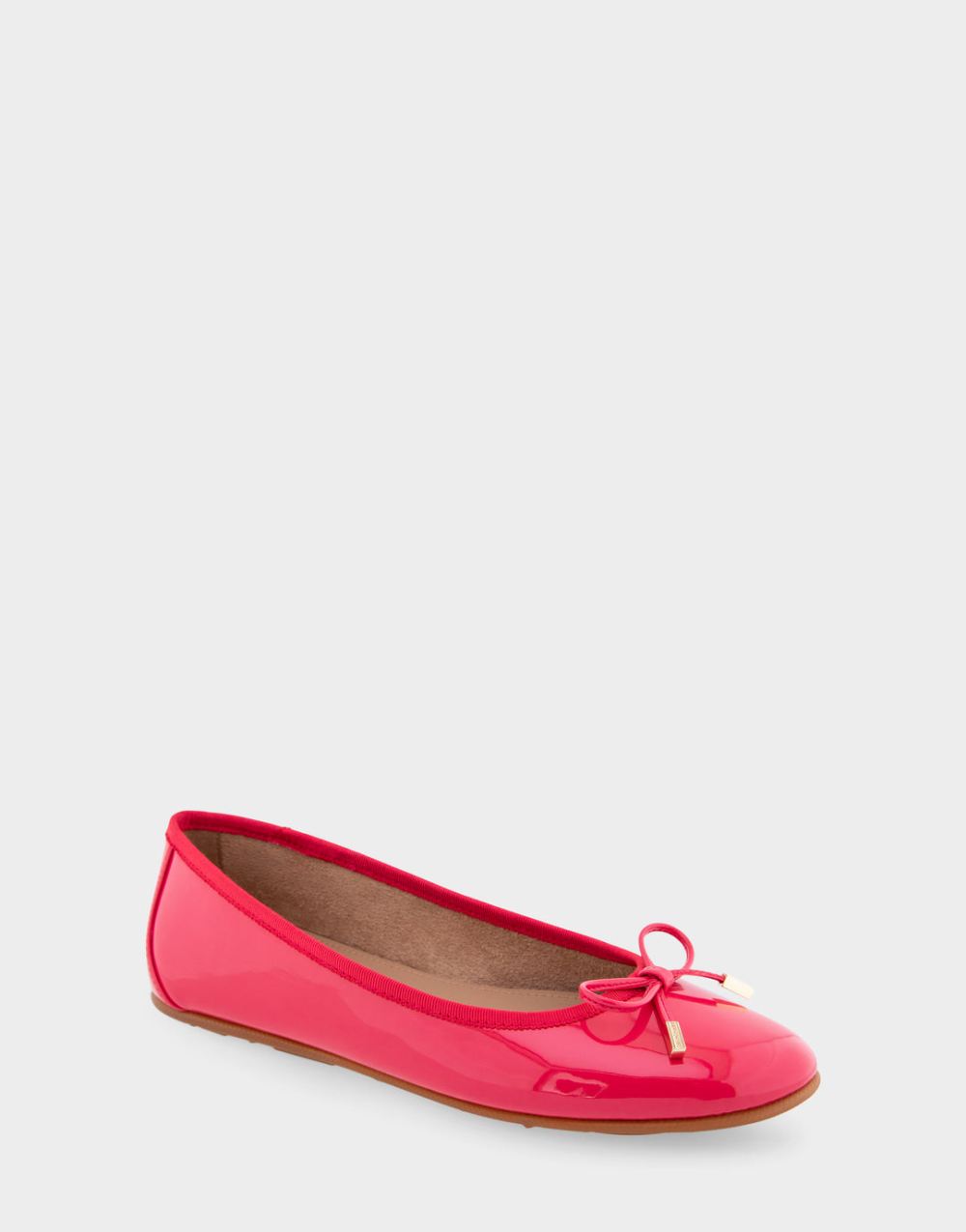 Women's | Pia Virtual Pink Patent Faux Leather Ballet Flat