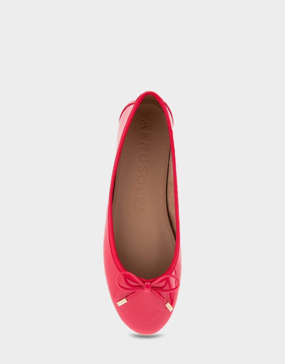 Women's | Pia Virtual Pink Patent Faux Leather Ballet Flat